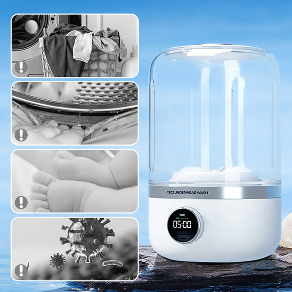 Portable Rechargeable Mini Washing Machine for Underwear
