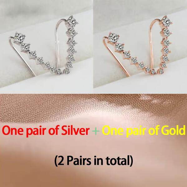 ✨Seven Star Diamond Stud Earrings – Sparkle That Speaks for Itself