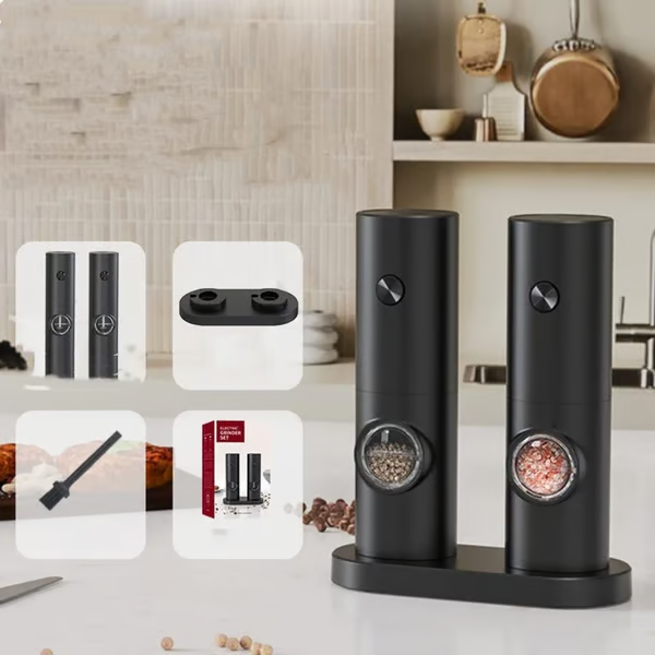 🌲Early Christmas Special 60% OFF🌲Electric Salt And Pepper Grinder Set