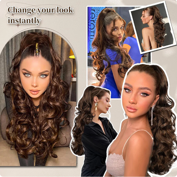 ✨Now 40% OFF ⚡4clip-in Big Wavy Ponytail Extension