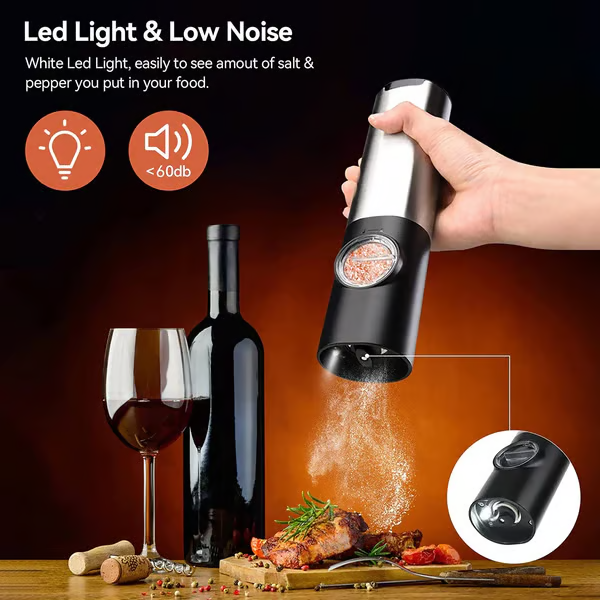 🌲Early Christmas Special 60% OFF🌲Electric Salt And Pepper Grinder Set
